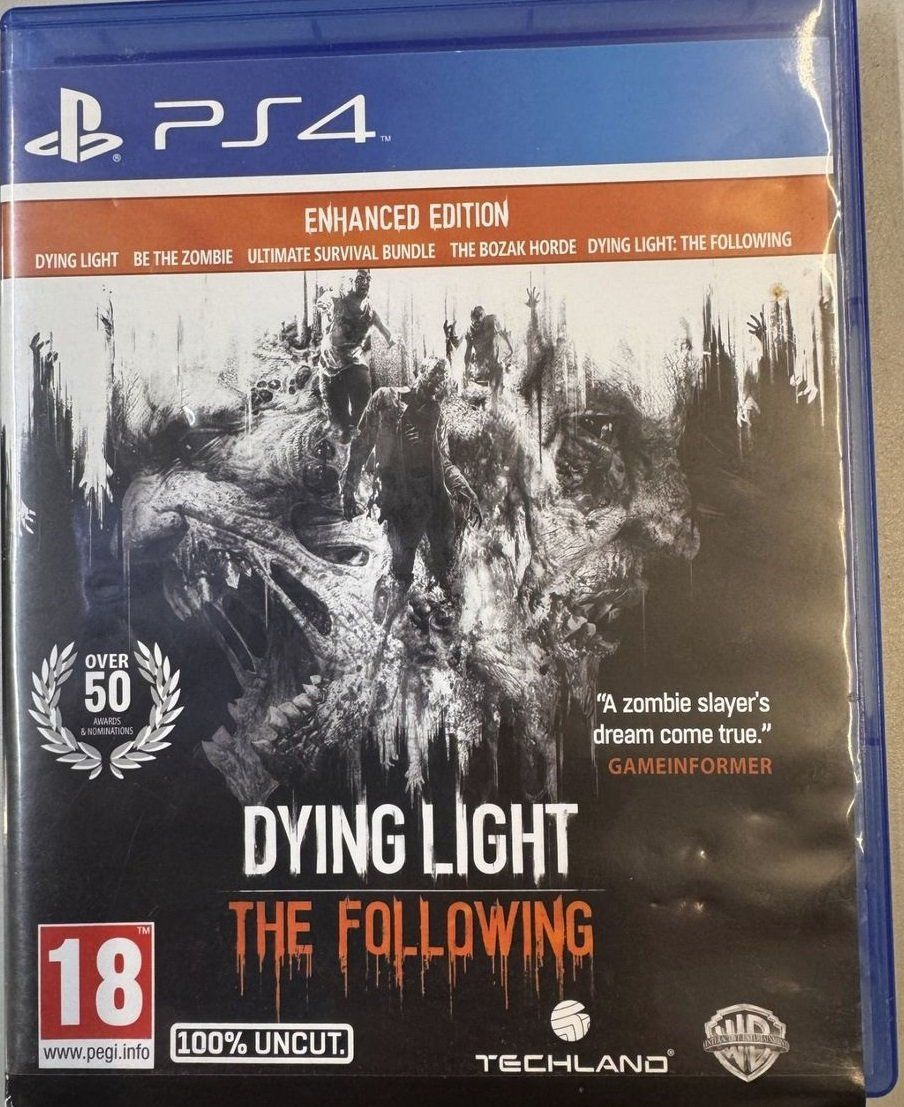Sony Giochi: Dying Light The Following++ PS4 – Usato da Nidau venduto da EXP40
