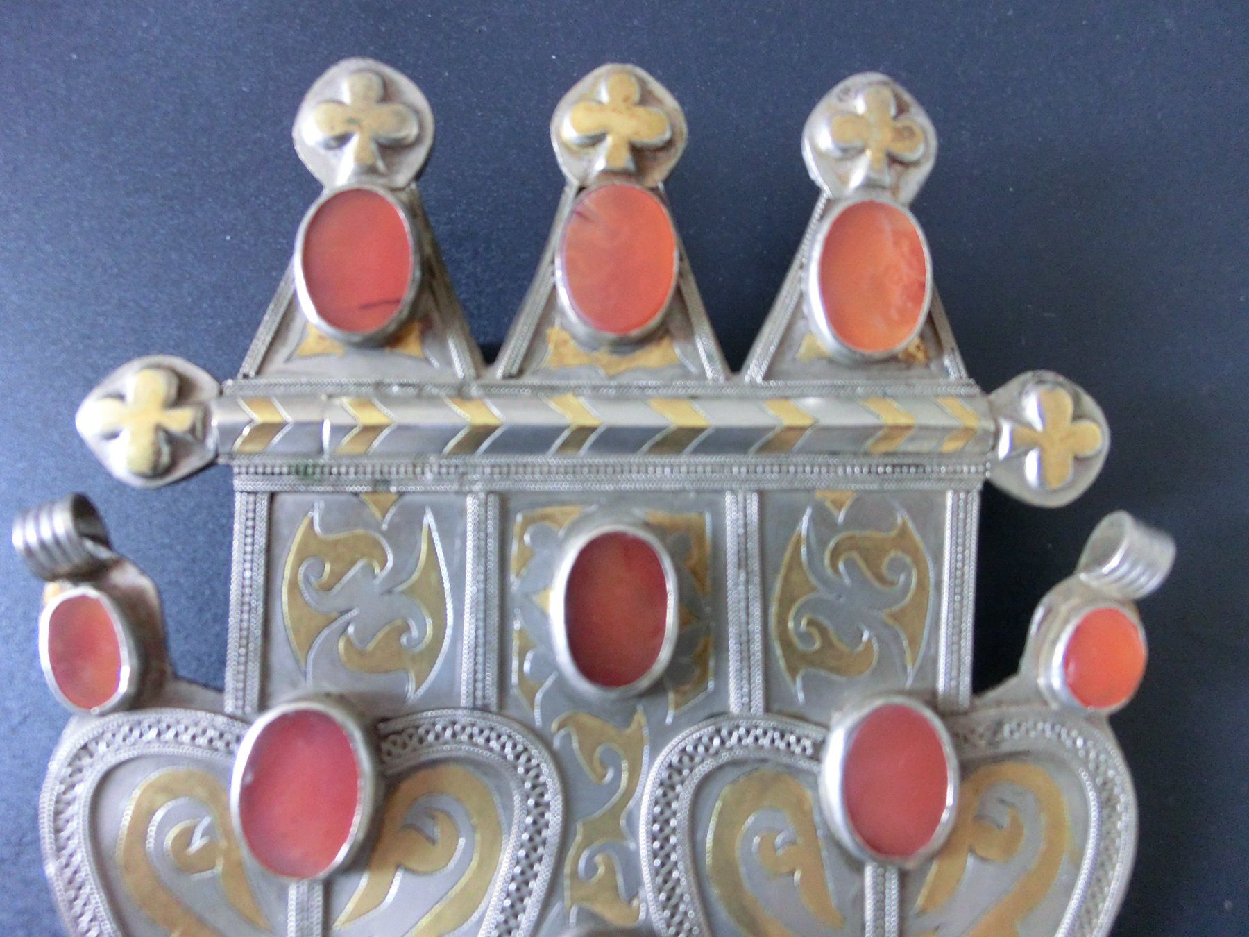 Ciondoli: ANTIKER TURKMENEN - BRUST - SCHMUCK – Usato da Basel venduto da wyba44 2