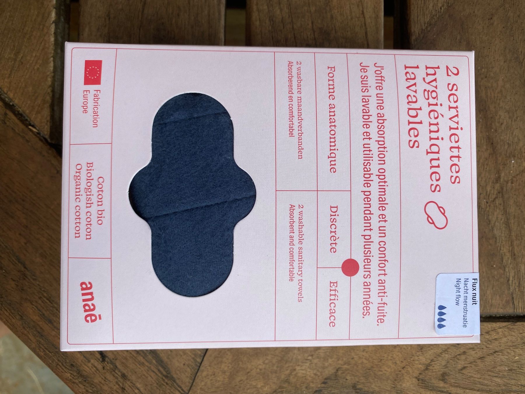 Altra biancheria intima: 2 Stück Nachtstoffbinden Anae – Nuovo e nell'imballaggio originale da Vernate venduto da RubyDays