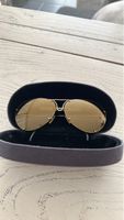 Sonnenbrille von Porsche Gold mit Etui guter Zustand