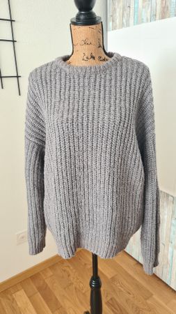 Vero Moda Strickpullover, Grau, Gr. M