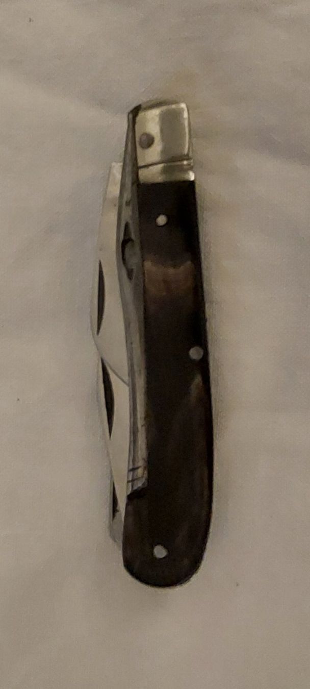 Taschenmesser: Wunder schönes  Horn-Griffschalen Sackmesser – Gebraucht aus St.Gallen von weweg 2