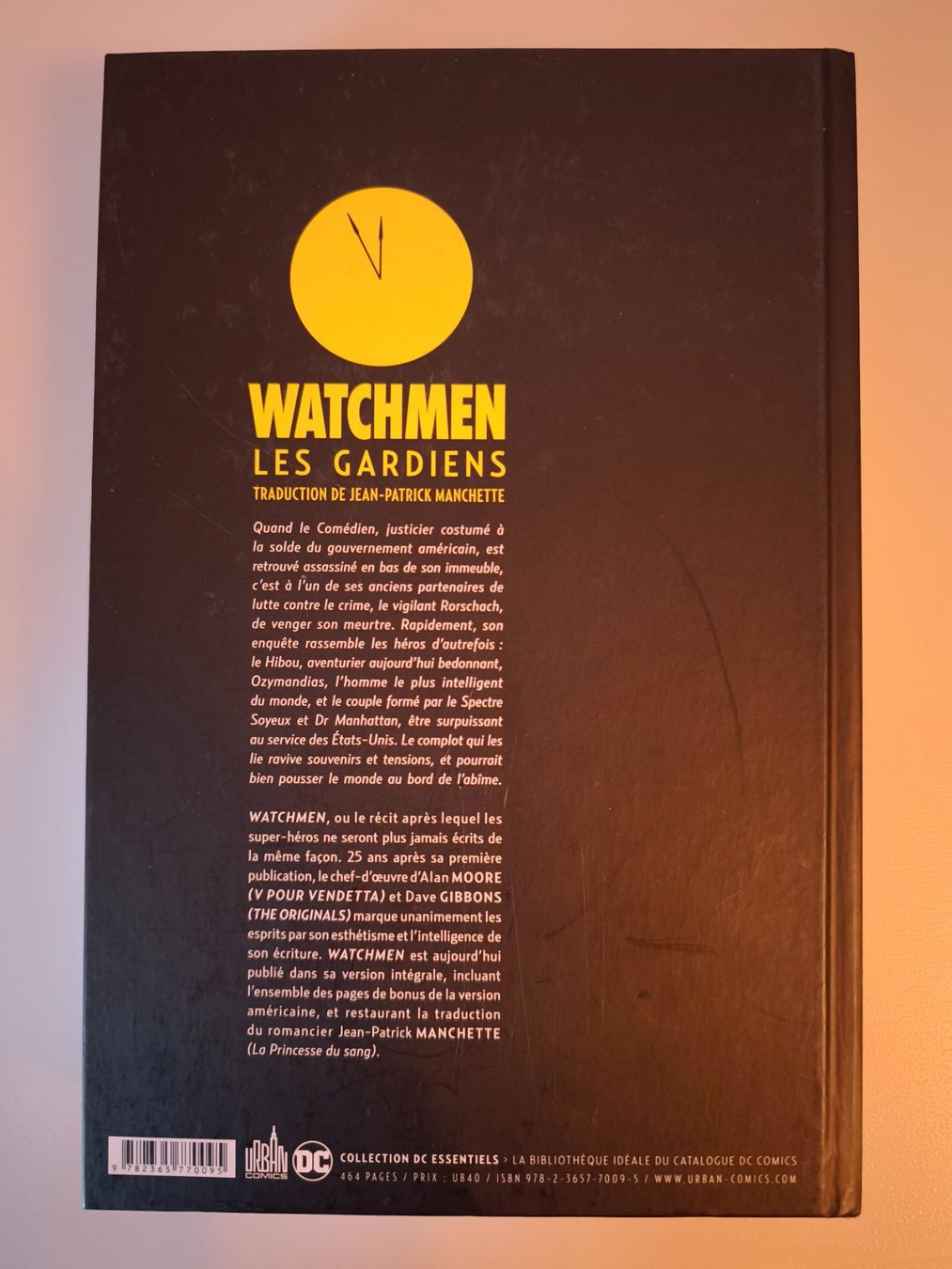 Fumetti: Livre Watchmen Tome 1 - DC Comics – Usato da Bassecourt venduto da gunnersjw 1