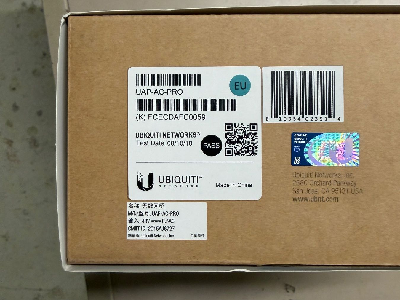 Wlan: Ubiquiti UniFi AP AC-PRO – Gebraucht aus Zürich von jhkag 3