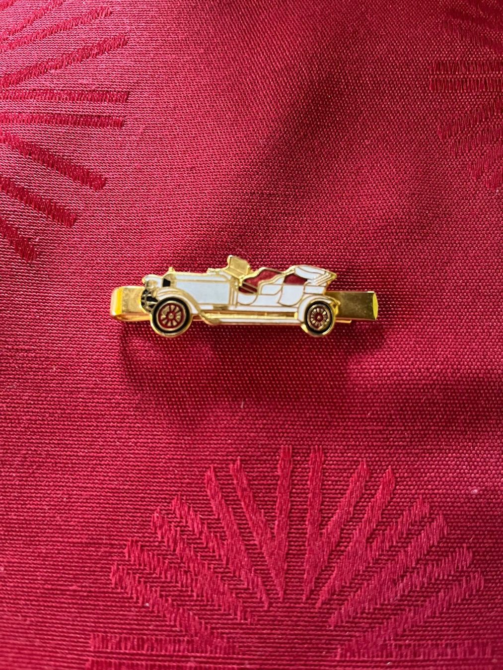 Cravates: Goldfarbene Krawattenklammer Oldtimer Auto Motiv – Neuf (Voir description) à Altendorf par herkules74