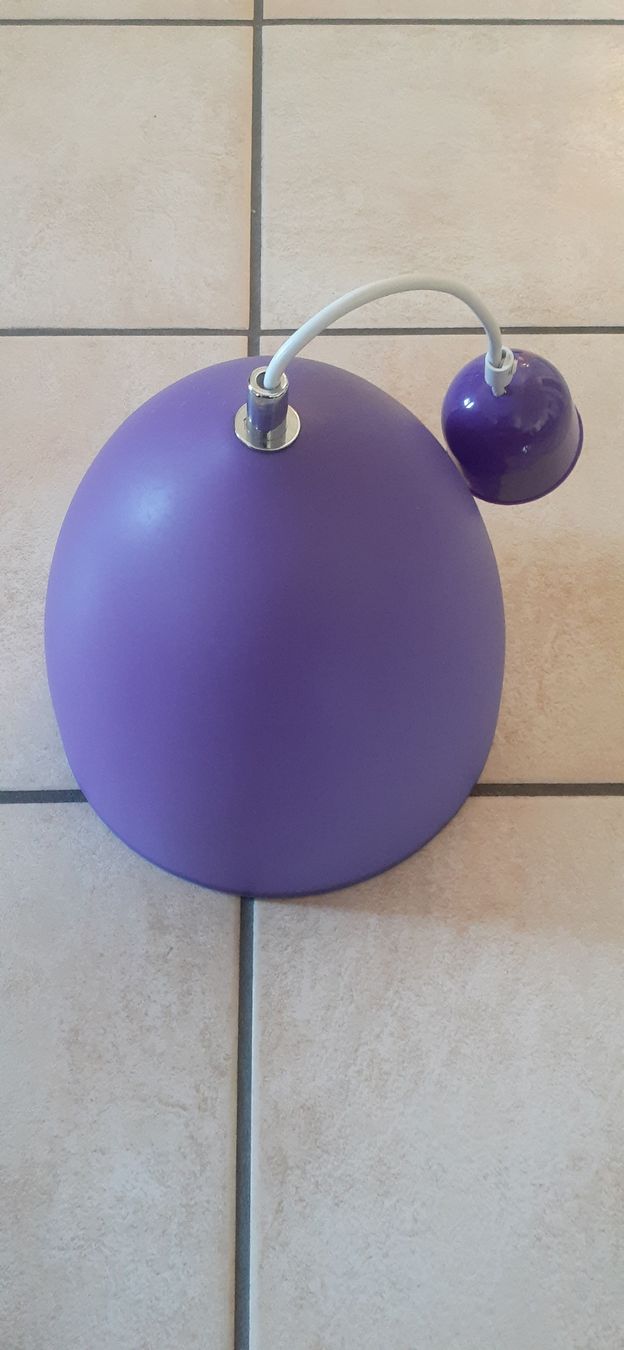 Lampade: Lampe suspension violet – Usato da Le Locle venduto da CHEGUA