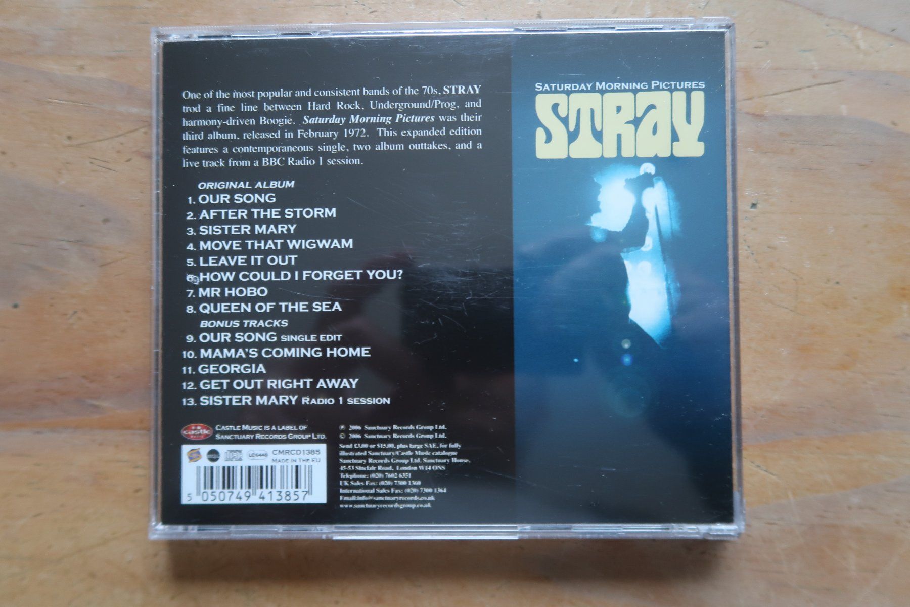 CD: STRAY - SATURDAY MORNING PICTURES - CD – Usato da Basel venduto da Patiscat 1