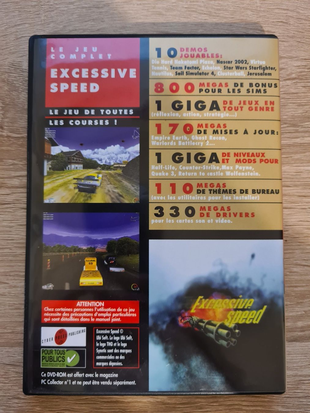Giochi: Excessive Speed (French Cover) - PC – Usato da Carouge GE venduto da Gasco 1