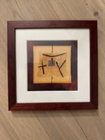 Holz Bild 23x23 cm