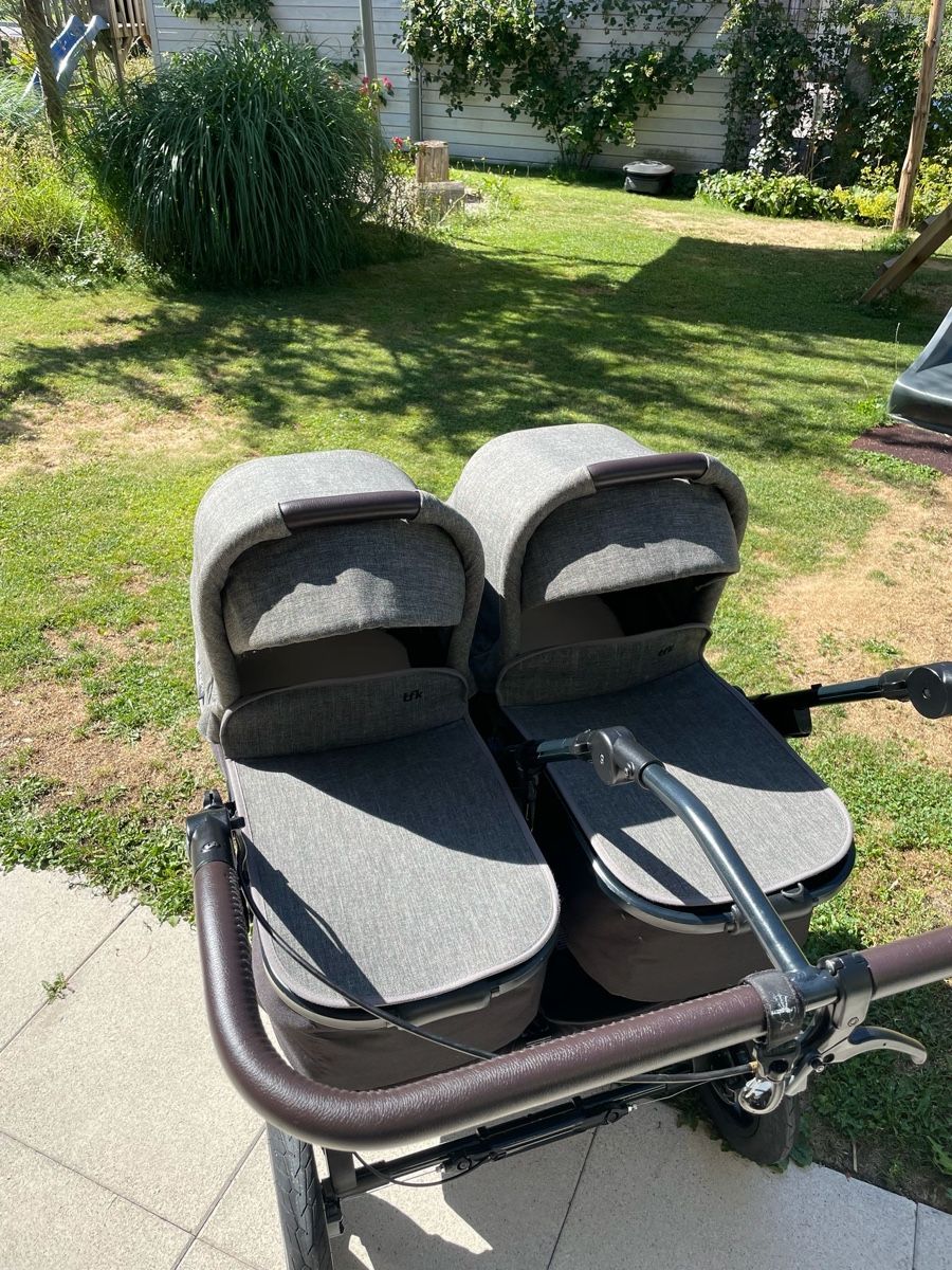 Zwilling Poussette: TFK DUO Zwillingswagen – D'occasion à Trubschachen par isa_l825 1