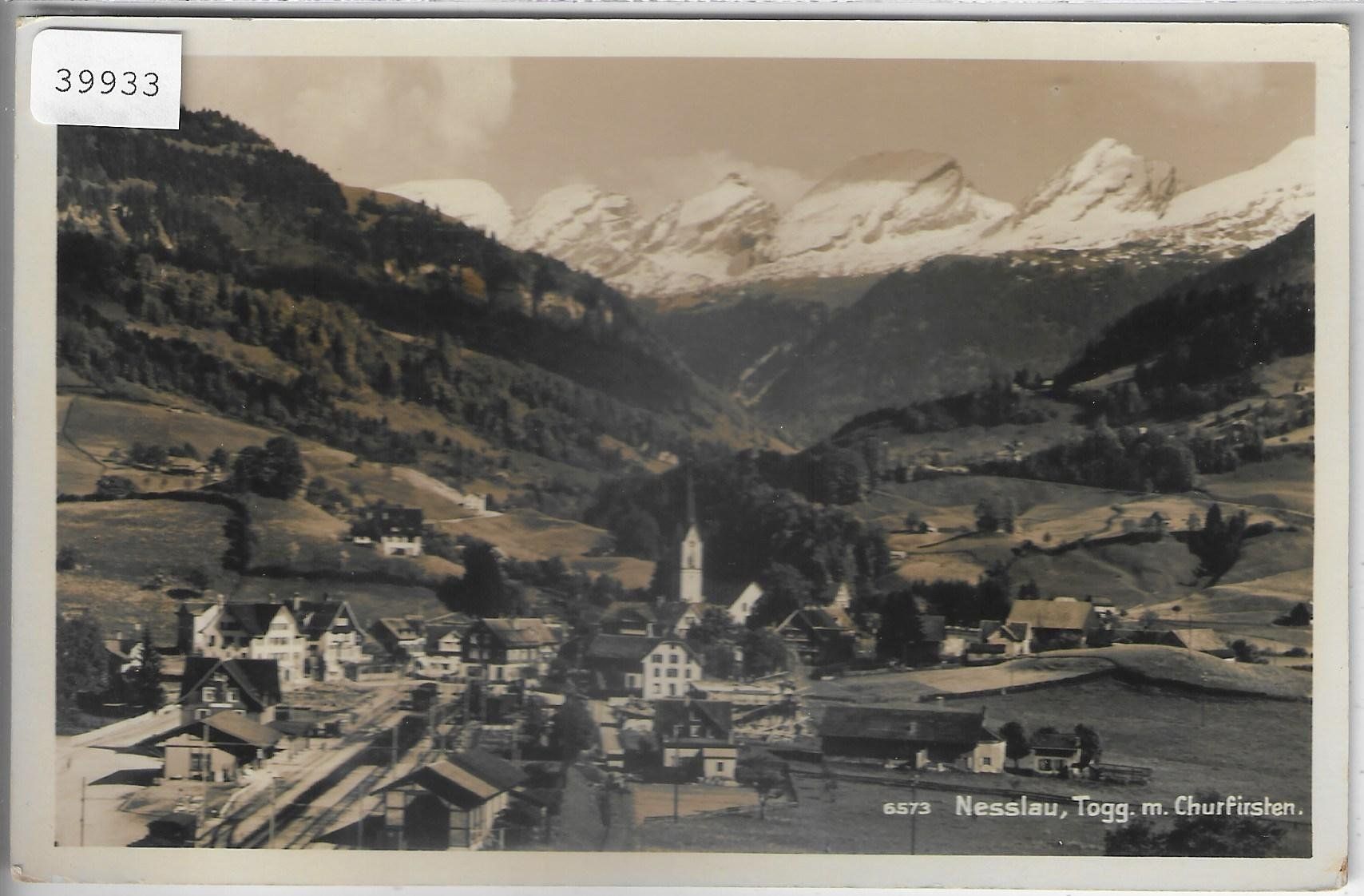 Ansichtskarten: Nesslau - Bahnhof – Gebraucht aus Ettingen von Kartenplanet