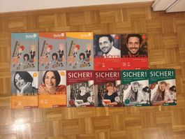 Deutsch lernen: Hallo!, Menschen & Sicher! (A1-C1)