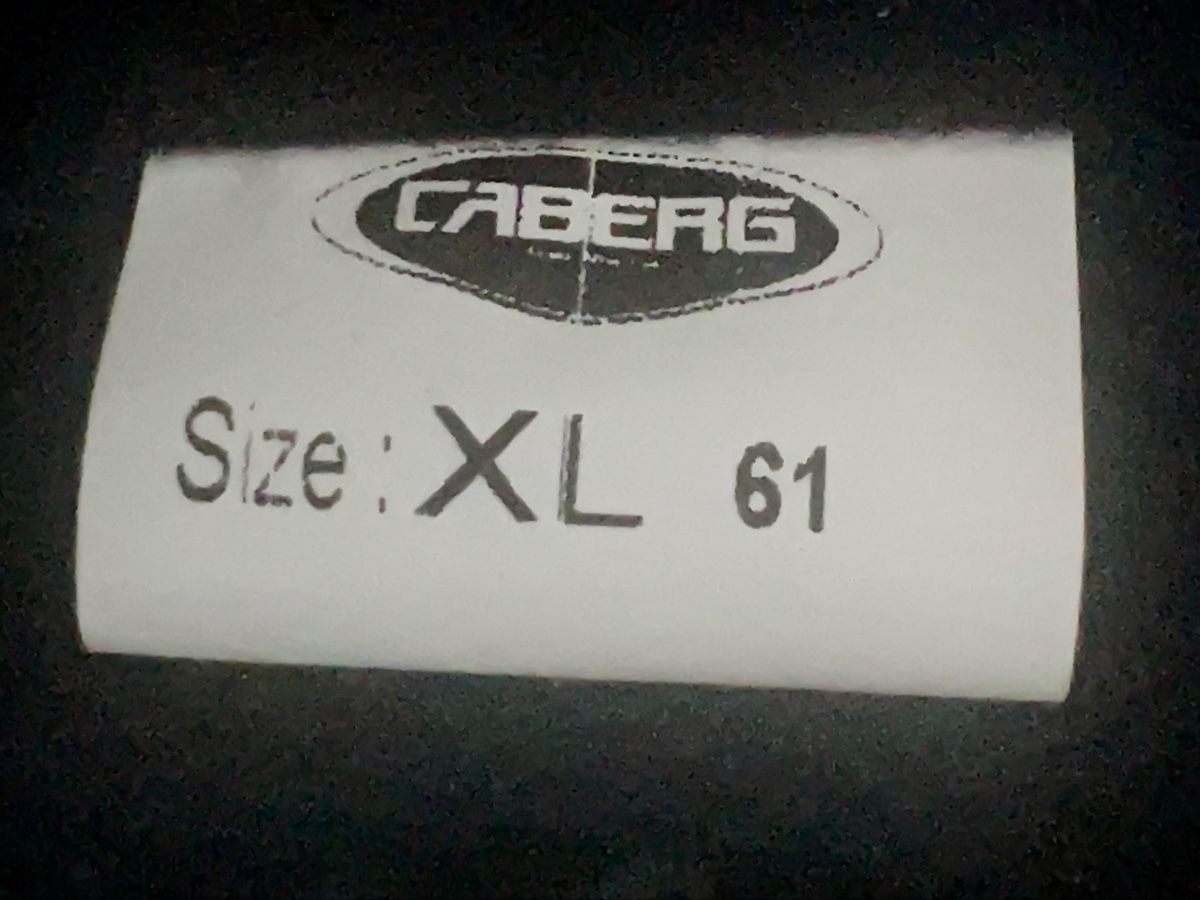 Helme & Visiere: Caberg Leder Jethelm Rot Schwarz Grösse XL 61 – Neu (gemäss Beschreibung) aus Hildisrieden von Chool 7
