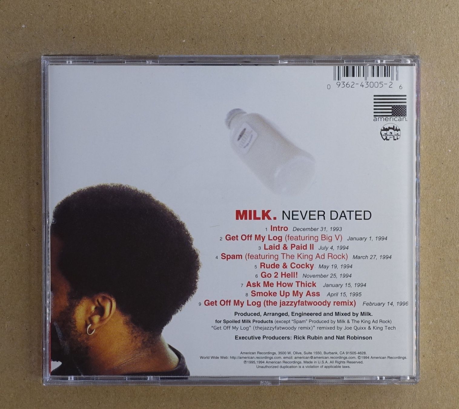 CDs: Milk – Never Dated - T8 – Gebraucht aus Sessa von discoverymedia 1