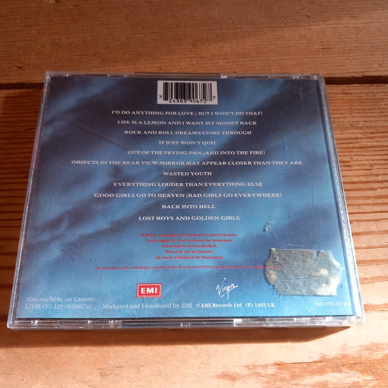 CD: Meat Loaf - Bat Out Of Hell II – Usato da Ganterschwil venduto da zaz_h9b6 2