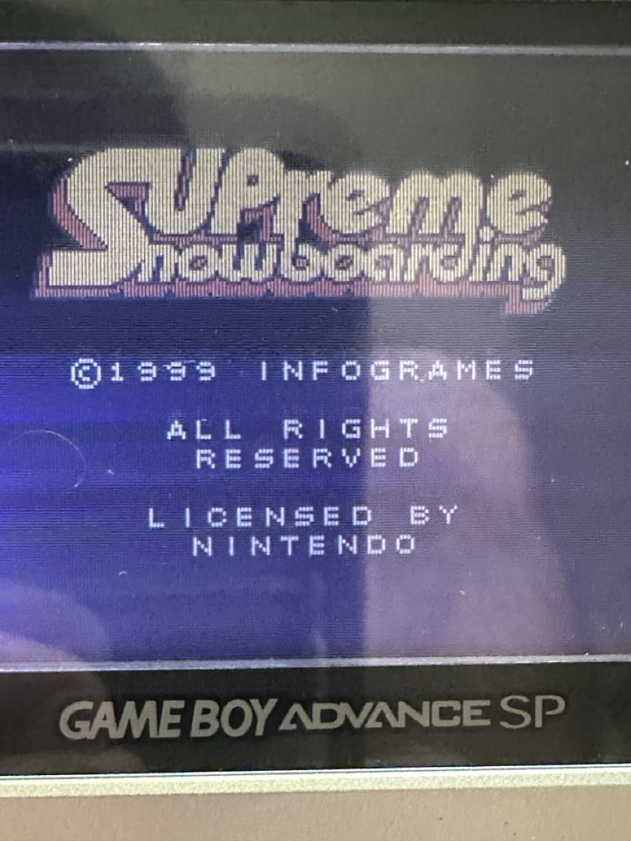 Nintendo Giochi: Gioco Game Boy Color Supreme Snowboarding I – Usato da Bellinzona venduto da Ti.belli 1
