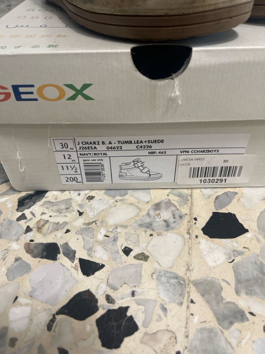 Geox Scarpe per ragazzi: Scarpe Geox bimbo n. 30 blu – Usato da Besazio venduto da EmyScucy 1