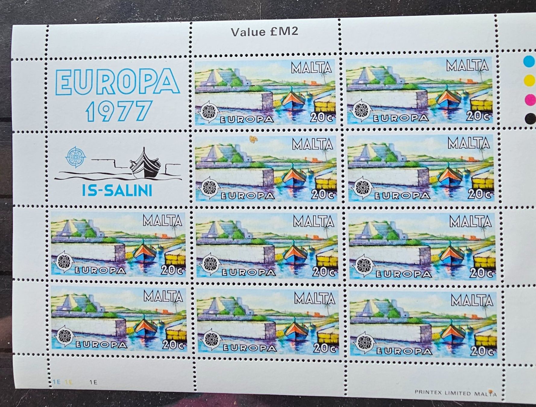 Tutti i francobolli: MALTA feuillet EUROPA-CEPT neuf ** 1977 – Nuovo (secondo la descrizione) da Les Valettes venduto da Nuba1