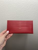 Louis Vuitton Pochette Felicie Kartenhalter Rot