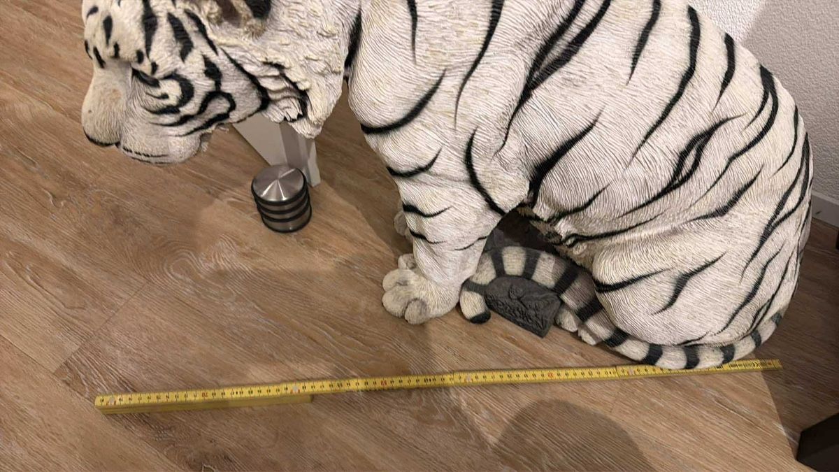 Statuette: Weisser Tiger, Top Zustand! – Nuovo (secondo la descrizione) da Rorschacherberg venduto da dom1987 8