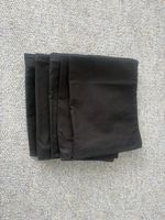 Kissenbezüge Perkal schwarz 30x40