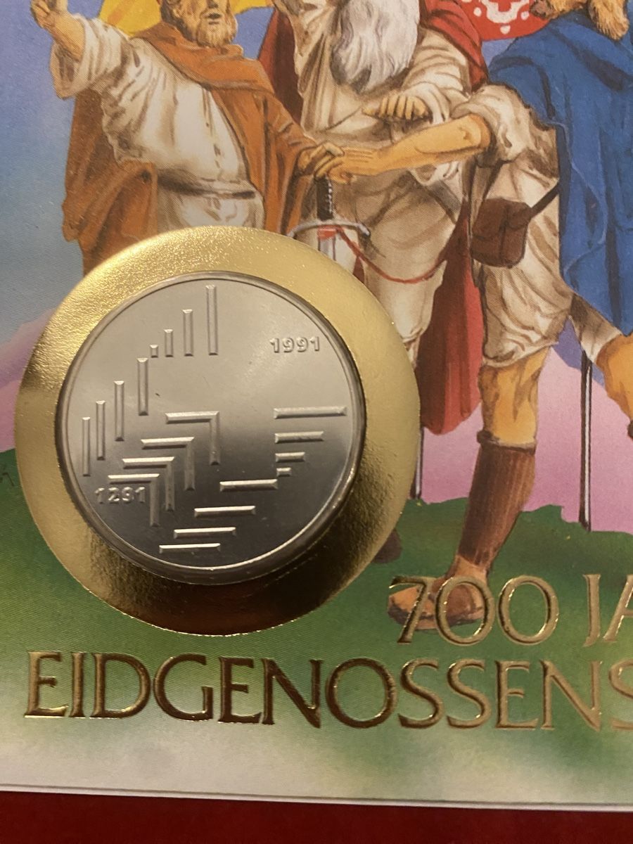 Tutti le monete: Numisbrief 20 Franken Silber Schweiz – Nuovo (secondo la descrizione) da Muralto venduto da Alex1912 1