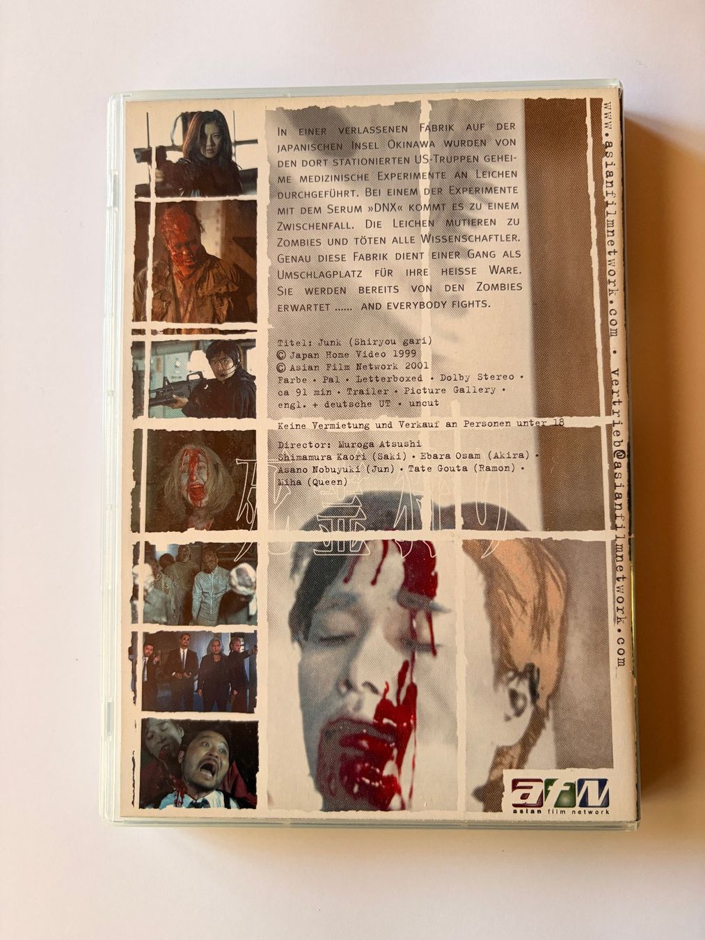 Tutti i DVDs: Junk (2000) Zombiefilm ab CHF 1.- – Usato da Lützelflüh-Goldbach venduto da Blink840 1