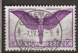 PA012z - Pro Aero F12z vollstempel Geneve 7.4.1936