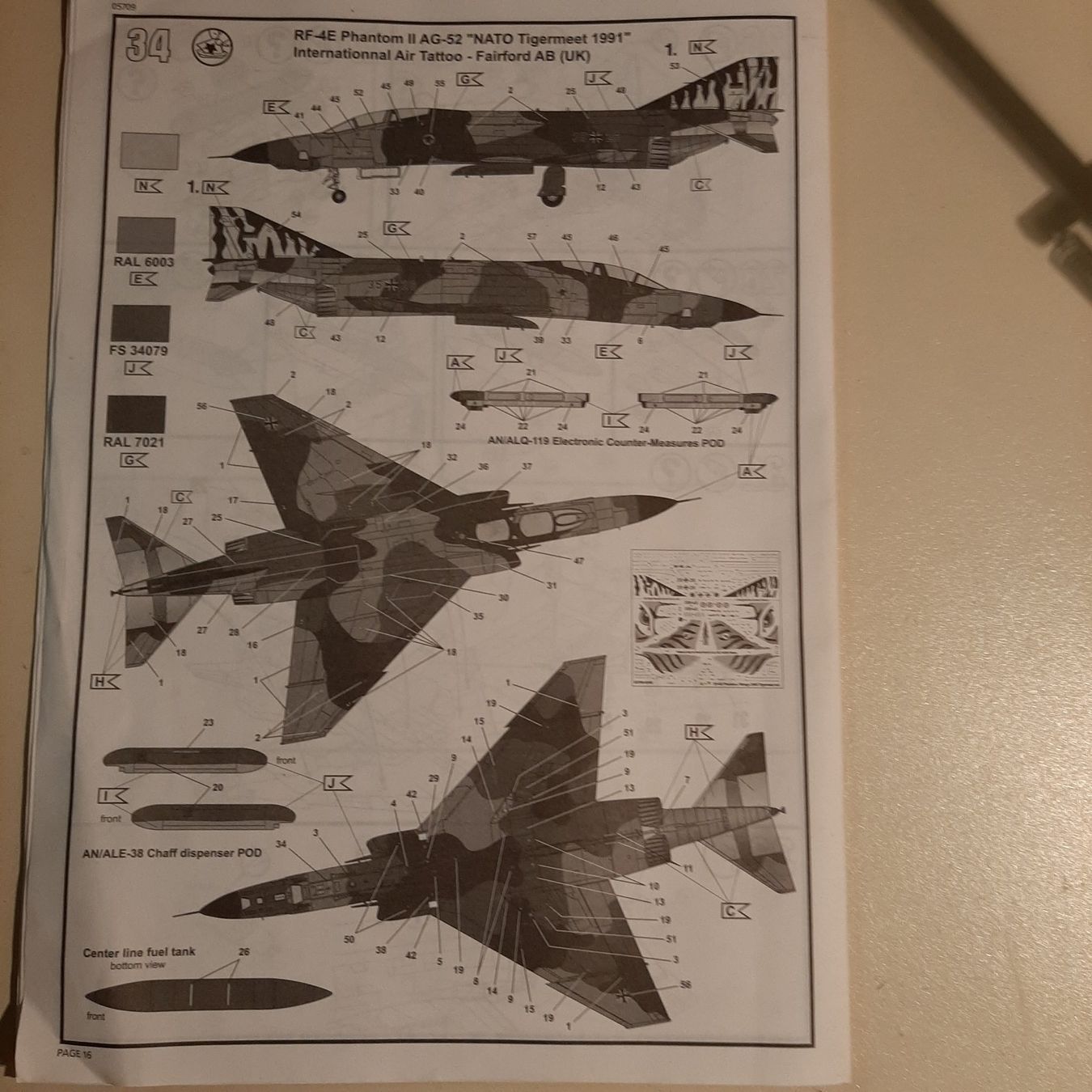 Revell Kit di modellismo & Modellini statici: 2536 .. Mirage 2000 + Mc.D.D. RF-4 E ... Tiger Meet . Revell – Nuovo (secondo la descrizione) da Bonstetten venduto da Benibanny59 4