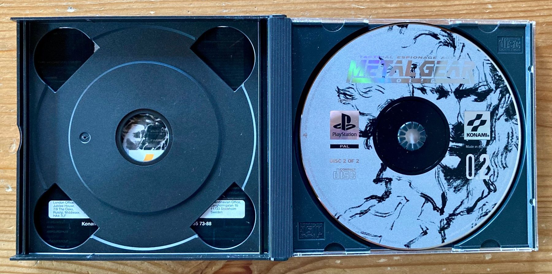 Sony Giochi: Metal Gear Solid - PS1 – Usato da Zürich venduto da Djmotionch 4