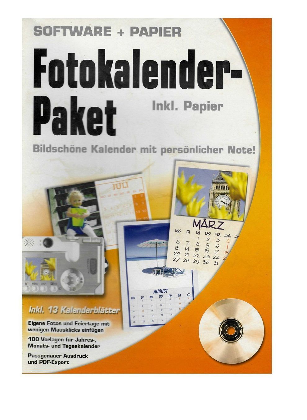 Software: Fotokalender Software Paket – Nuovo e nell'imballaggio originale da Humlikon venduto da GX30