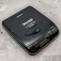 Sony Discman D-33 Compact Disc CD Player Black Mega Bass