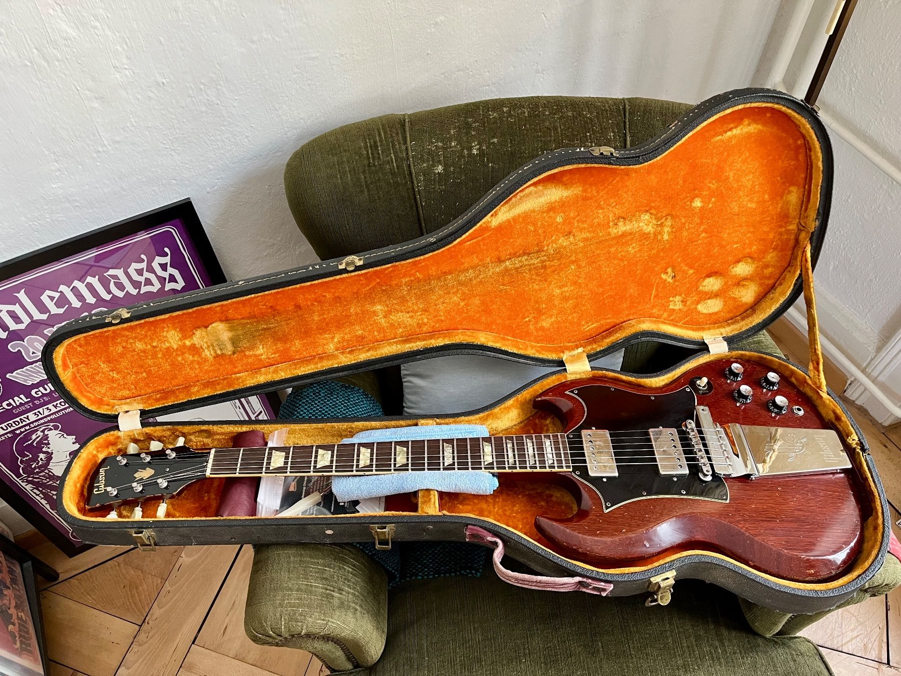 Gibson Strumenti musicali: 1969 Gibson SG Standard cherry – Usato da Kriens venduto da glucifer 8