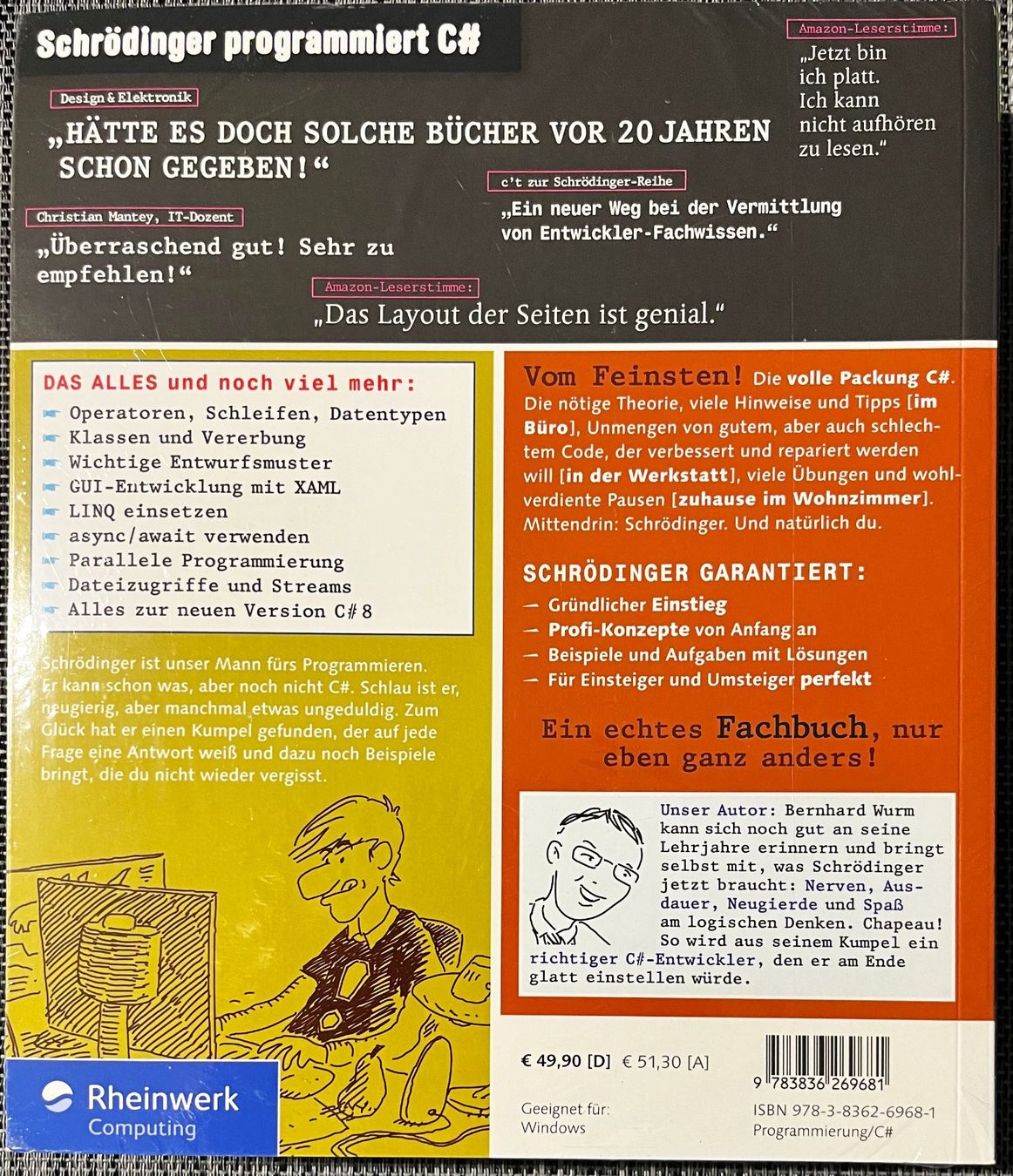 Bücher: C# (C Sharp) Programmier Fachbuch – Neu und originalverpackt aus Zürich von baracuda8048 1