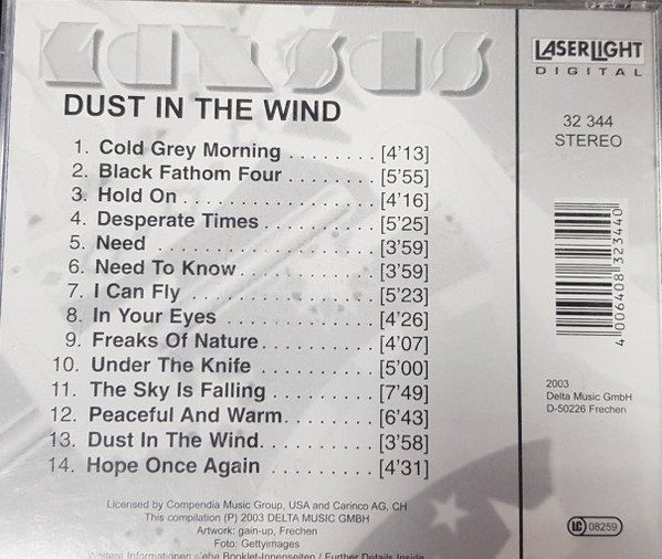 CDs: Kansas ‎– Dust In The Wind – Gebraucht aus St.Gallen von CD_jalamusic 1