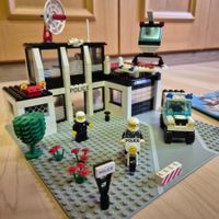Original LEGO 6386 Polizei-Station + Anleitung! 1986