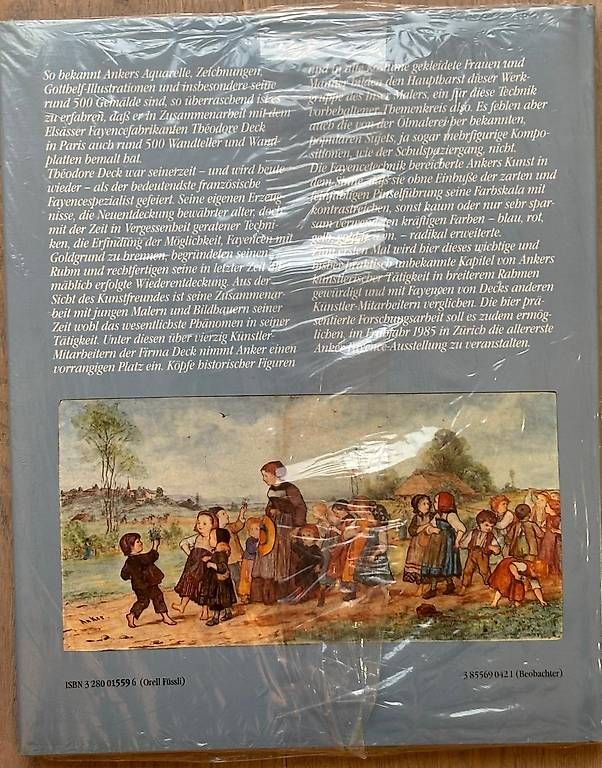 Teller: Albert Anker - Fayencen – Gebraucht aus Adliswil von Heimite 1