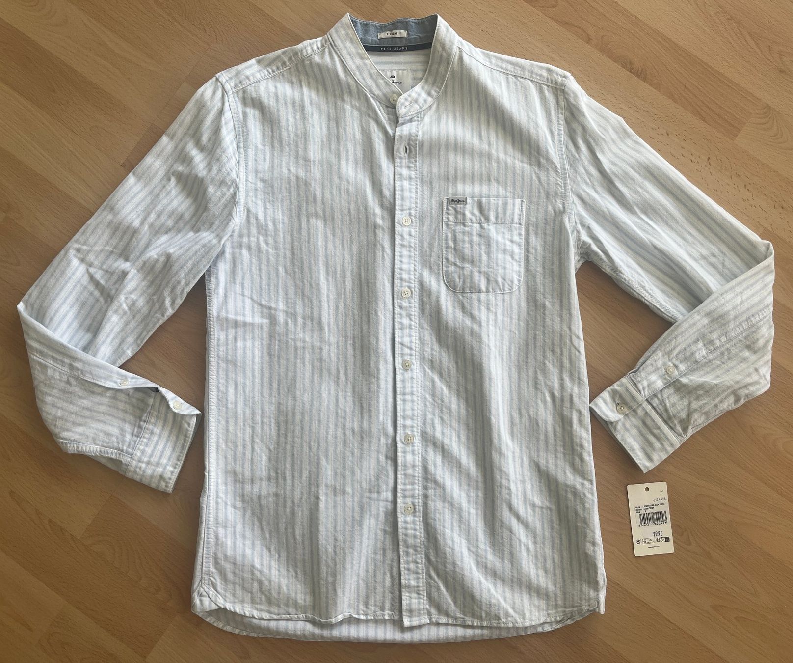 Pepe Jeans Camicie: Pepe Jeans Freizeithemd 'LEYTON' hellblau, Gr. S – Usato da Zürich venduto da fbsm 6