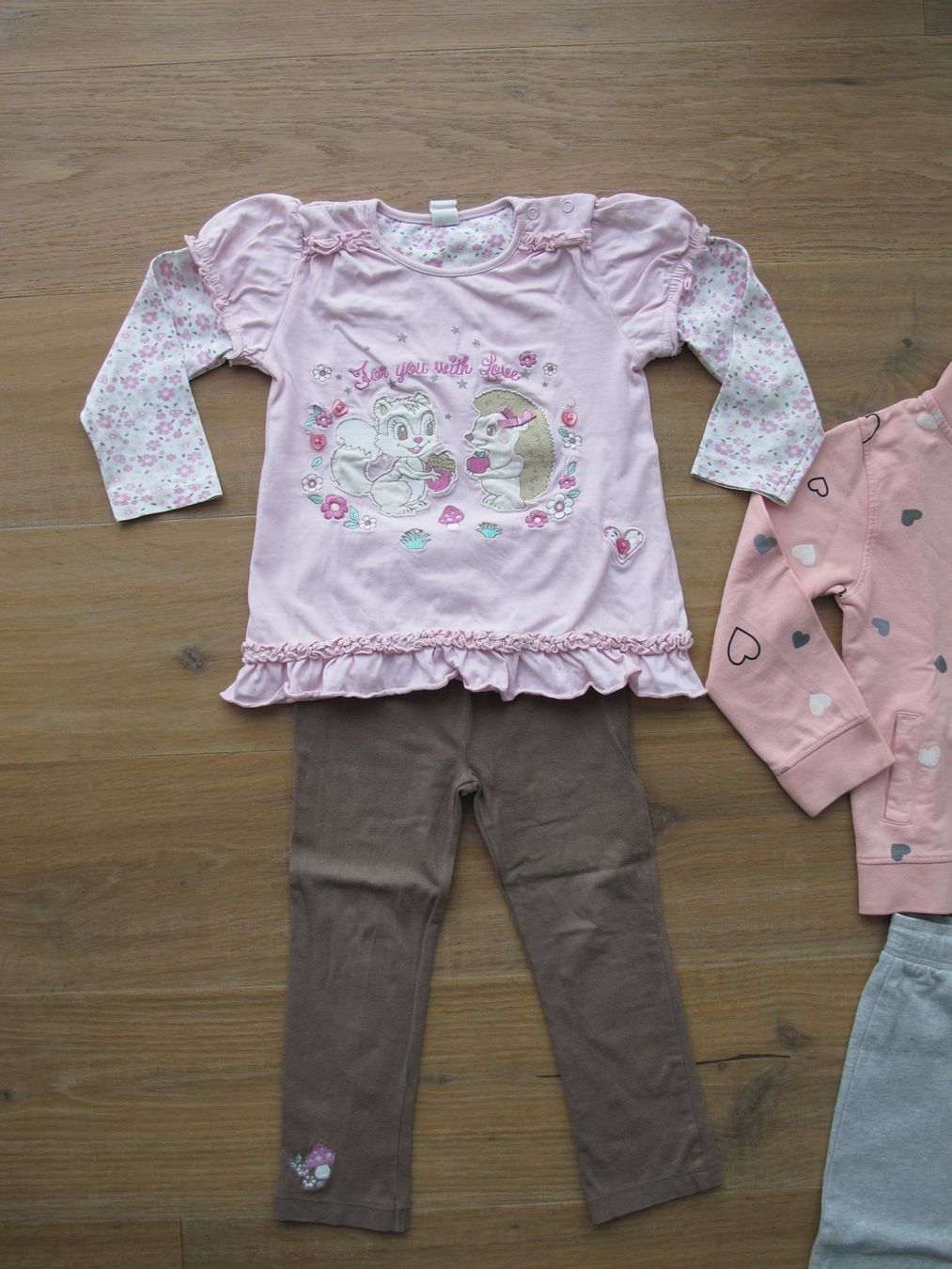 Lotti & Set di vestiti: Langarmshirt Leggins Kleiderpaket Gr. 98 – Usato da Rheinfelden venduto da zwitschi_09 1