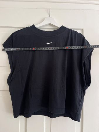 Nike Oversized Damen T-Shirt Schwarz Gr. S