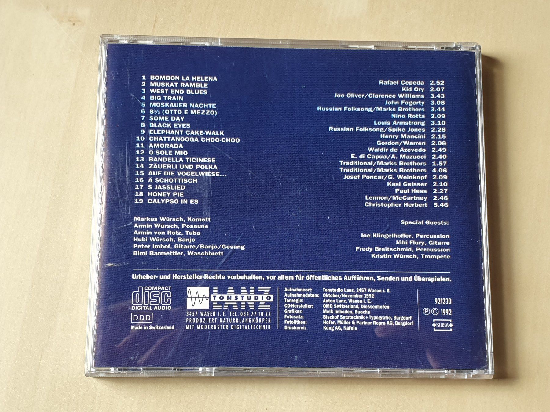 CD: Marks Brothers Brass Band – Usato da Stansstad venduto da collectorsshop 1