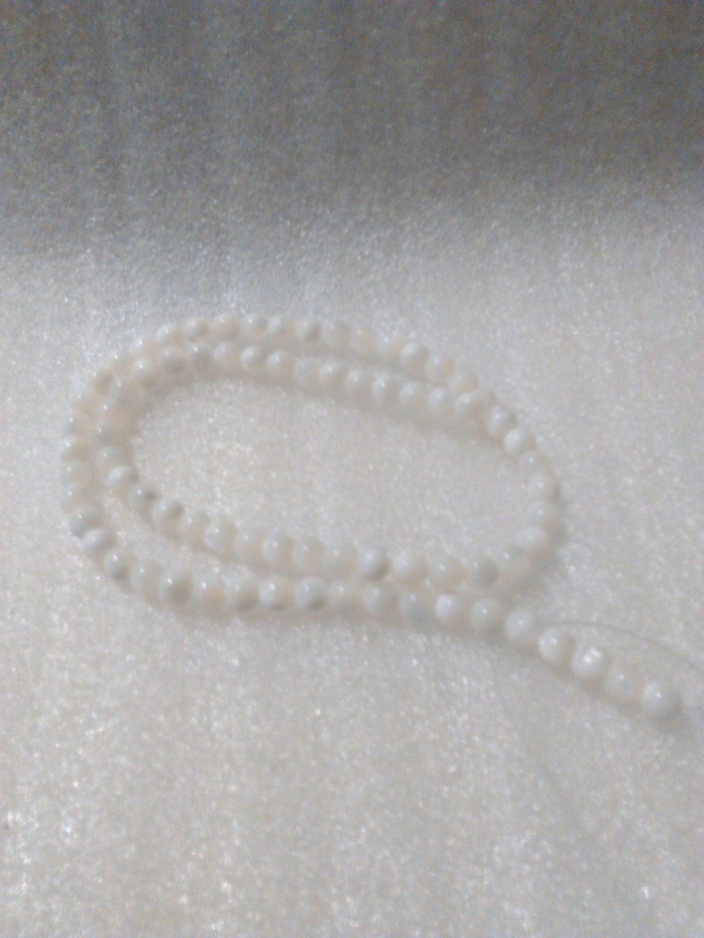 Ketten: kette echt moschelen,weiss,glanzig – Neu (gemäss Beschreibung) aus Basel von bijoutrie_4 7