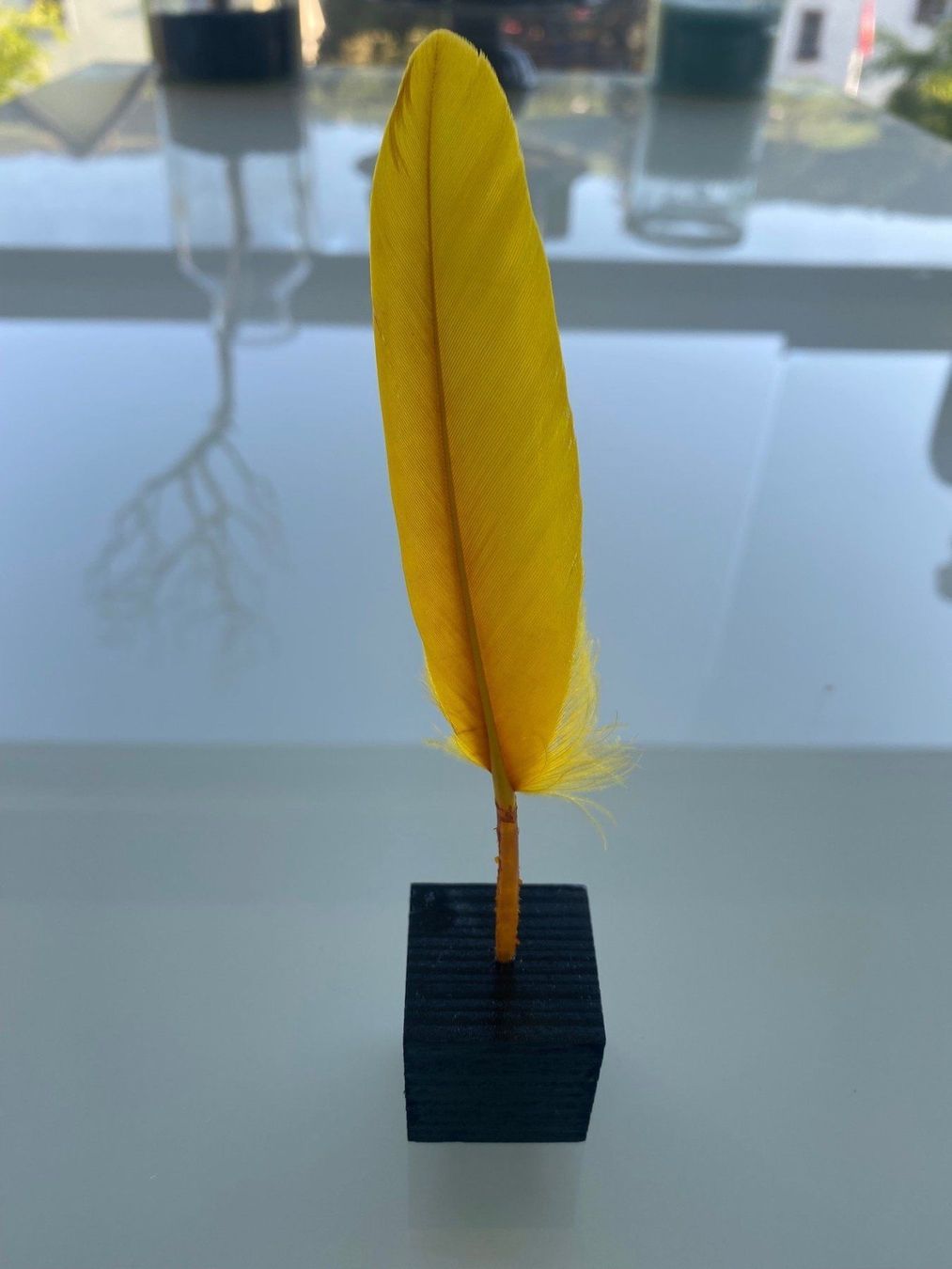 Toutes les décorations: Dekoobjekt "Feder" – Neuf (Voir description) à Lachen SZ par JLO-Creations 3