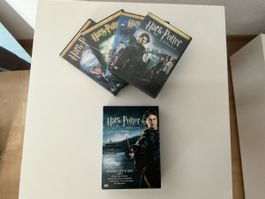 Harry Potter DVD Set Jahre 1-4 8-Disc Collection Box