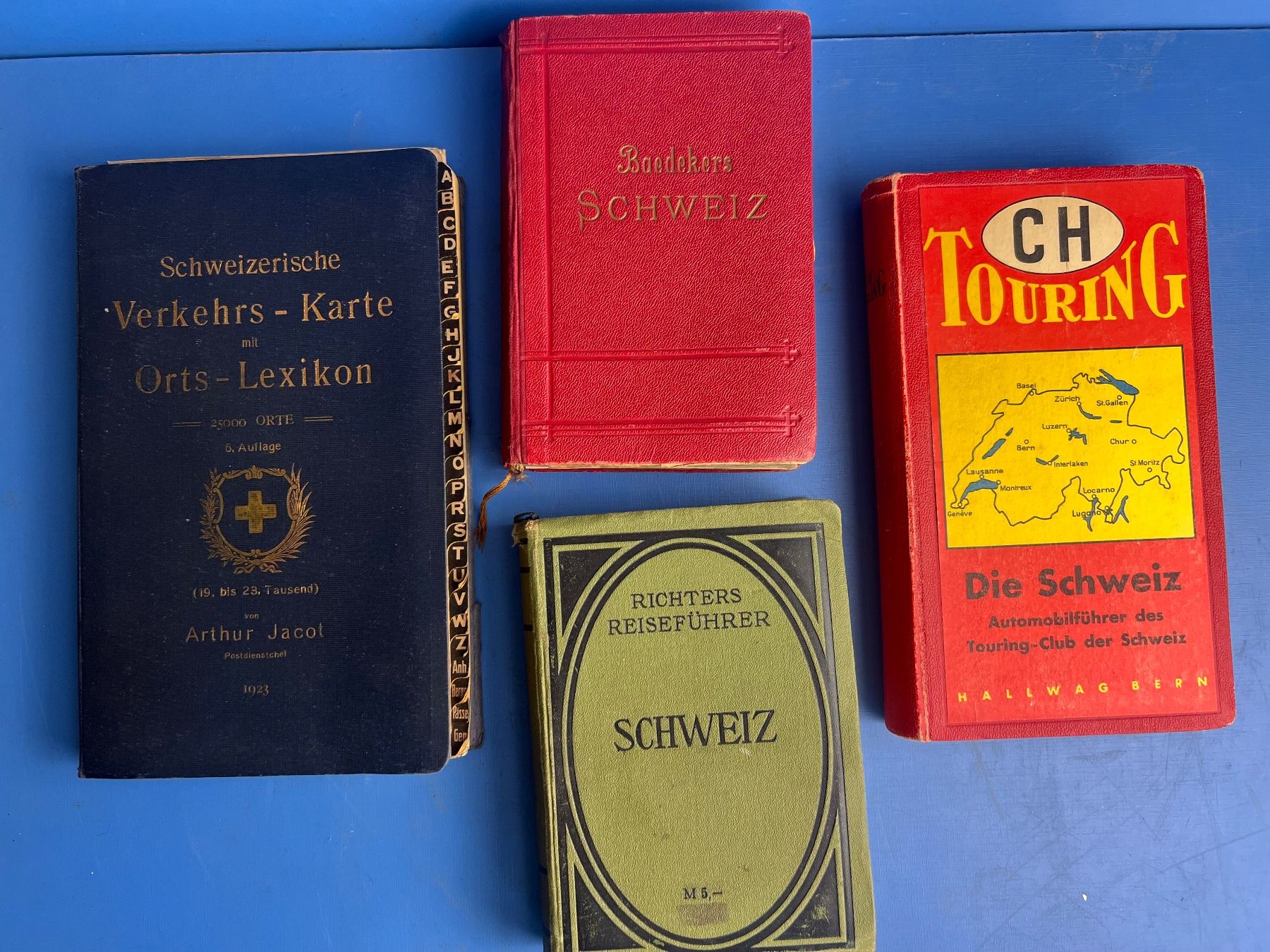 Libri: Baedeker s und anderes uraltes Kartenmaterial – Usato da Unterengstringen venduto da Gustav03