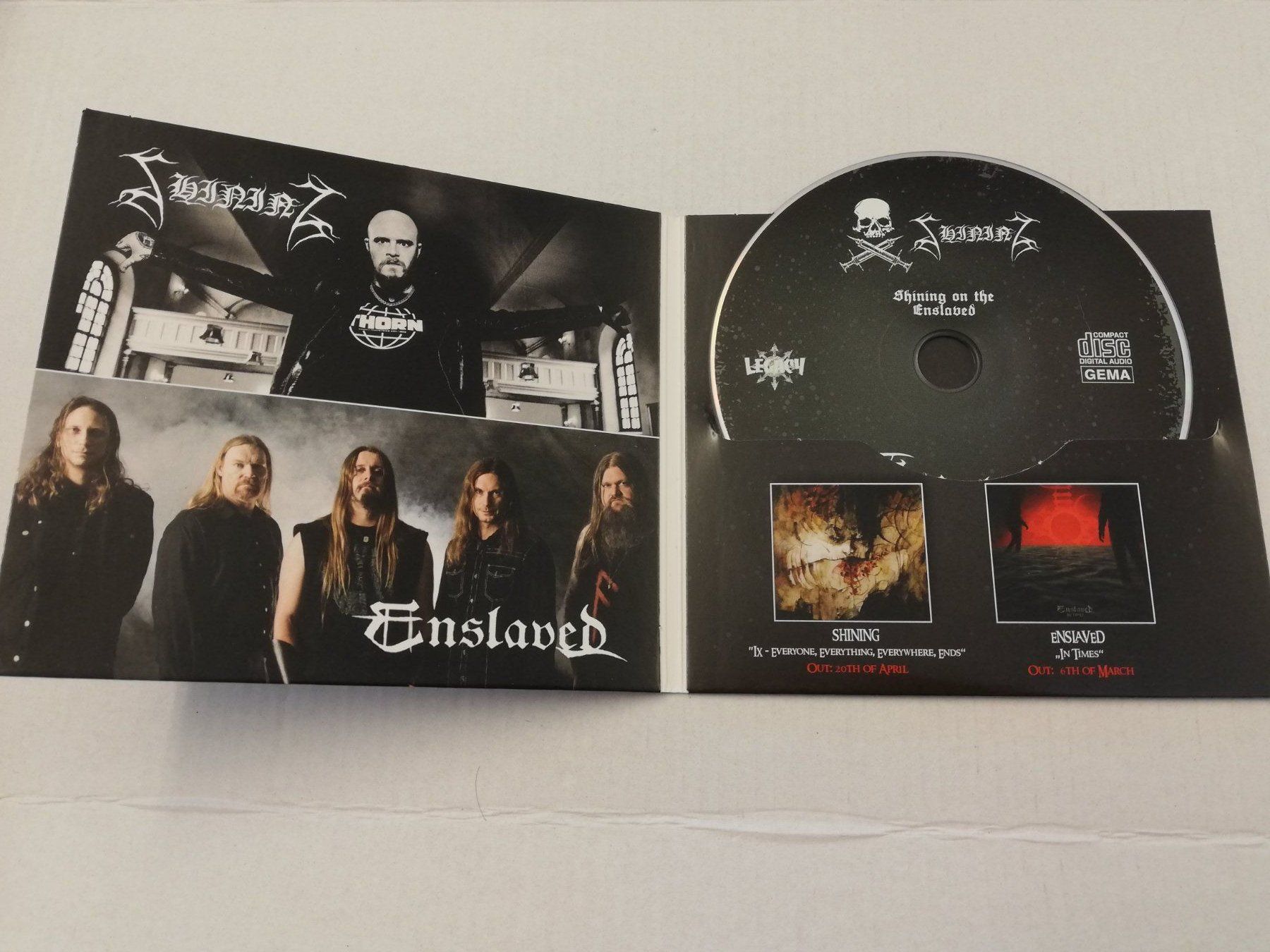 CD: ENSLAVED - SHINING ON THE ENSLAVED – Usato da Bern venduto da Vinylsound.ch 2