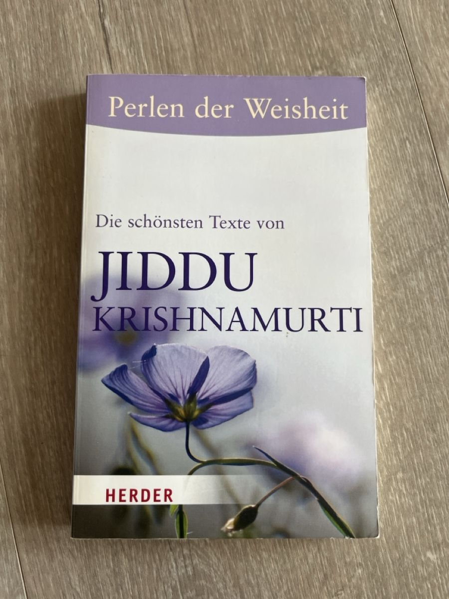 Libri: Buch von Jiddu Krishnamurti - Perlen der Weisheit – Nuovo (secondo la descrizione) da Udligenswil venduto da nwal