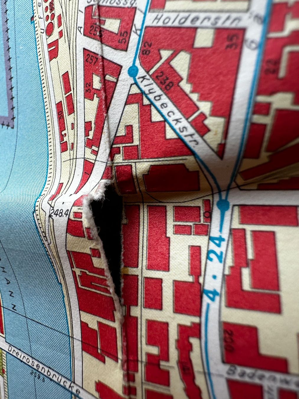 Landkarten & Atlanten: Offizieller Stadtplan Basel Bâle 1961 – Gebraucht aus Zürich von allp 4