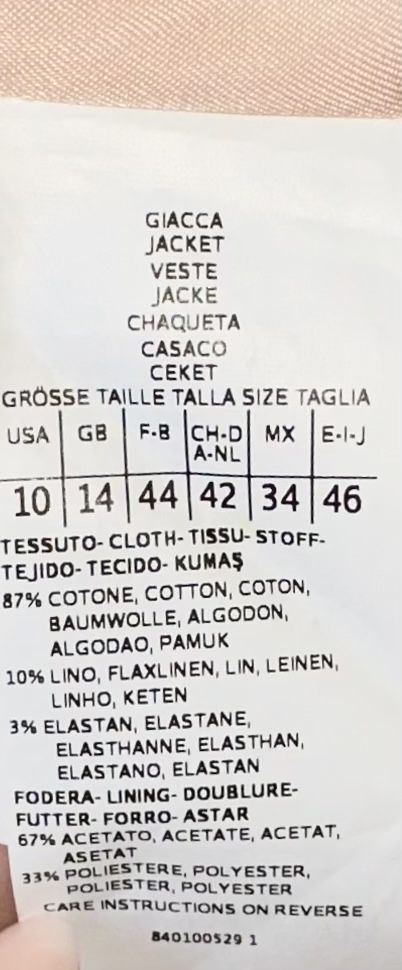 Max Mara Giacche: MAX&CO BLAZER GR. 42 neuwertig  – Nuovo (secondo la descrizione) da Unteraegeri venduto da MH203 8