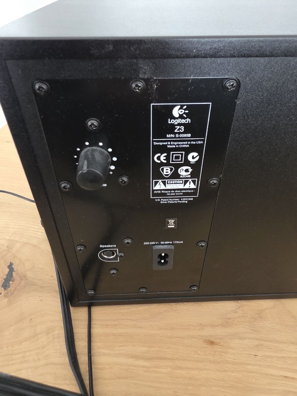 Logitech Lautsprecher: Logitech Z3 - 2.1 Soundsystem – Gebraucht aus Escholzmatt von Christianschacher 1